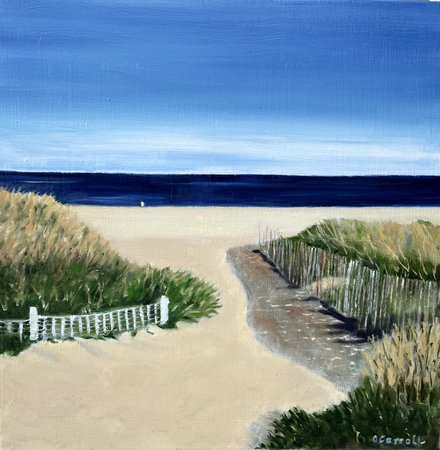 Nantucket Beach Scene